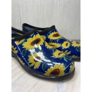 Sloggers Women's Sunflower Print Rain and Garden Shoes